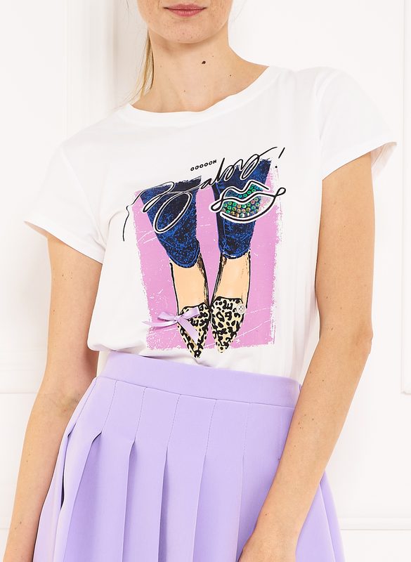 Women's T-shirt CIUSA SEMPLICE - Violet