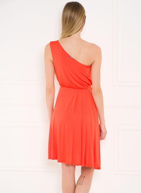 Damska sukienka Guess by Marciano - pomarańczowy