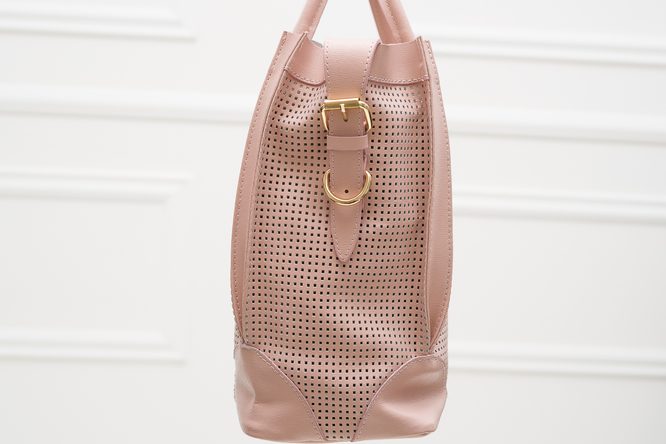 Real leather handbag Glamorous by GLAM - Pink
