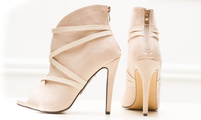 Women's sandals GLAM&GLAMADISE - Beige