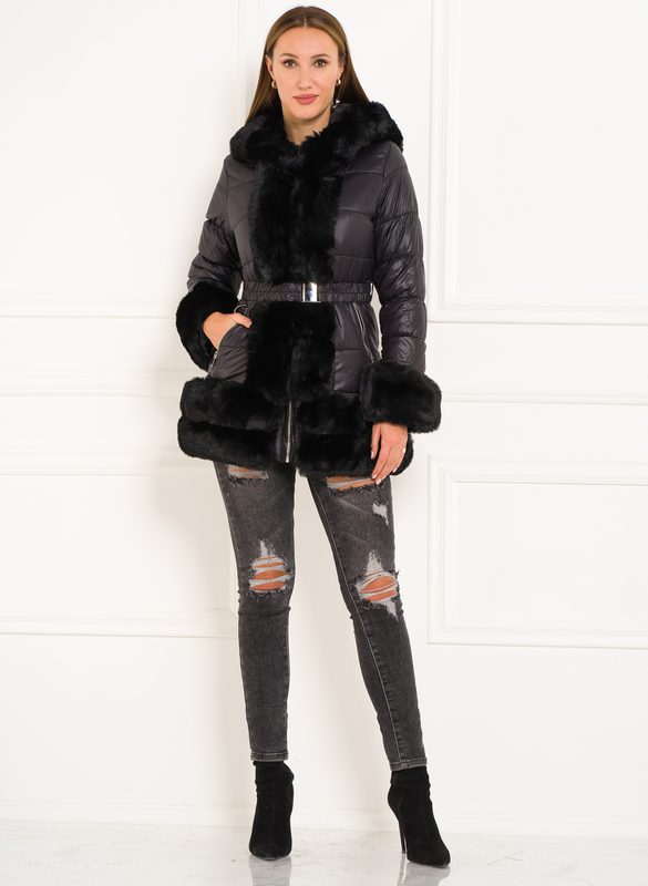 Winter jacket Due Linee - Black