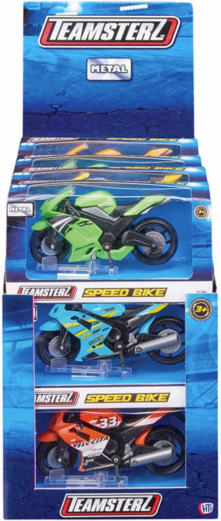Teamsterz motocykl kovový v krabici 6 barev | 139 Kč | Zopito.cz