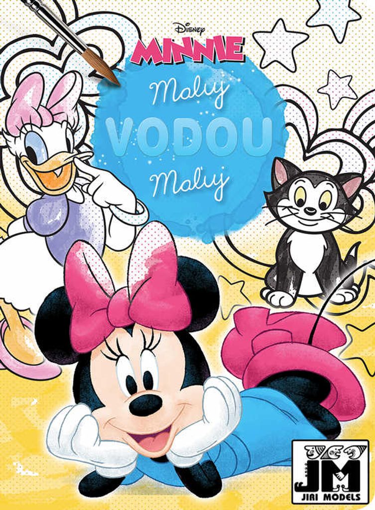 Maluj vodou Disney Minnie Mouse omalovánky