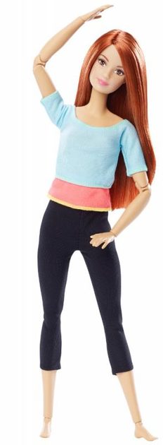 Barbie panenka fitness realistický pohyb 22 kloubů ohebná | 629 Kč |  Zopito.cz
