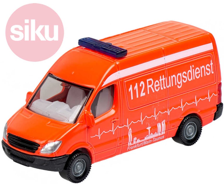 SIKU Auto Sanitka kovová 0805 | 89 Kč | Zopito.cz