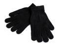 Pletené rukavice černé