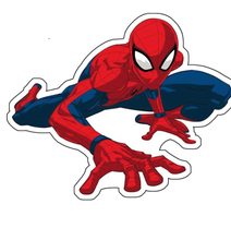 Tvarovaný polštářek Spiderman 02 Polyester