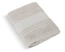 Froté ručník Mozaika 50x100 béžová