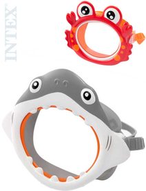 Brýle potápěčské maska pro děti do vody zvířátko 2 druhy 55915