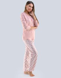 Dlouhé dámské pyžamo 19111P