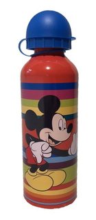ALU láhev Mickey red Hliník, Plast, 500 ml