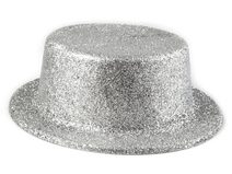 Karnevalový klobouk s glitry