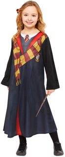 Karnevalový kostým Šaty Hermiona DLX (Harry Potter) vel. S (110-120cm) 4-6 let