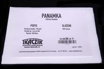 Vyšívací tkanina PANAMKA rozměr 50x70cm bílá