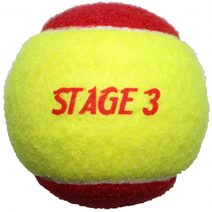 Stage 3 Red dětské tenisové míče  zvětšené  měkké