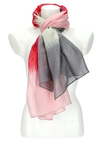 Dámský letní barevný šátek / šála 172x70 cm fuchsie