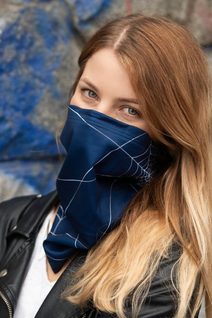 Antivirový šátek NANOSPACE modrý