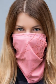 Antivirový šátek nanoSPACE pro ženy - růžová
