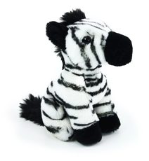 Plyšová zebra sedící, 18 cm