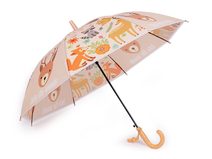 Dětský vystřelovací deštník s píšťalkou - jednorožec, zvířátka, pejsci