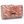 Kožená růžová lakovaná vzorovaná dámská peněženka v dárkové krabičce