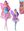Barbie Dreamtopia víla kouzelná panenka 3 druhy