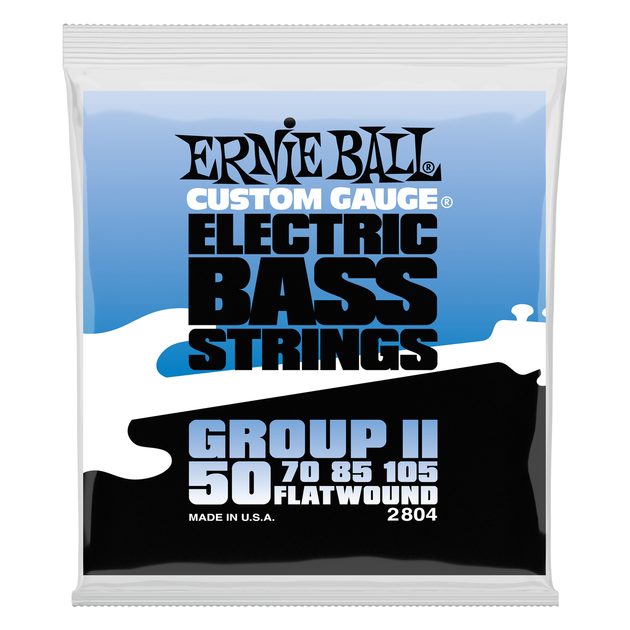 2804 Ernie Ball BASS Flatwound II 50/105 - hlazené struny - Ernie Ball -  Basové struny - Baskytary - Inspirace vaší hudbou - Rockster Music