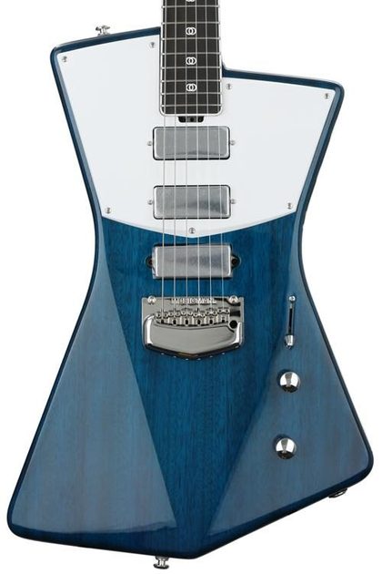 Rockster Music - MusicMan St. Vincent Guitar - Translucent Blue - Wenge  Board - CUSTOM BFR Model - MusicMan - Elektrické kytary - Kytary -  Inspirace vaší hudbou