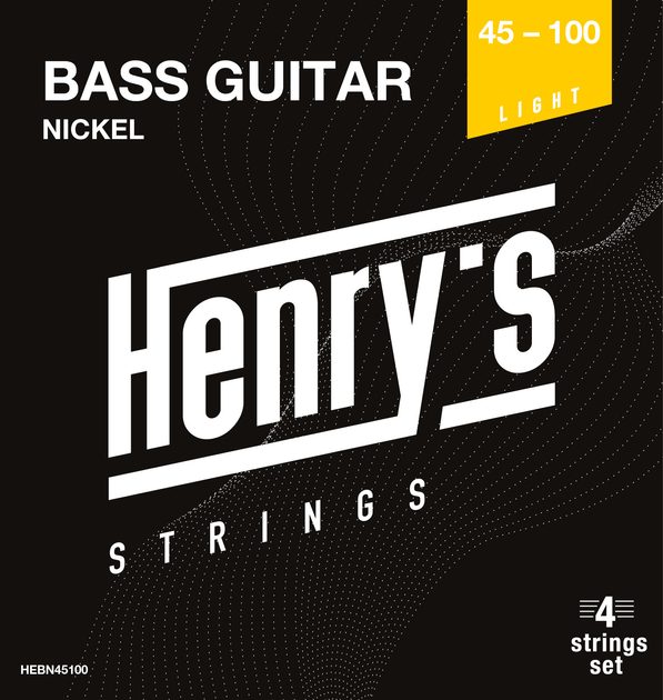 Rockster Music - HENRY´S MUSIC HEBN 45-100 Bass Nickel - basové struny -  1ks - Henry's Strings - Basové struny - Baskytary - Inspirace vaší hudbou