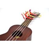 Kyser KURHA QUICK-CHANGE PRO MANDOLINS, BANJOS & UKULELES Red Hibiscus
