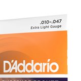 D'Addario EJ15-3D - Phosphor Bronze 3 Packs - .010 - .047 - struny na akustickou kytaru - 3ks