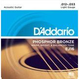 D´Addario EJ16 Phosphor Bronze Acoustic Light .012-.053 - struny na akustickou kytaru