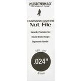 MusicNomad MN654 Diamond Coated Nut File - .024” - 1ks