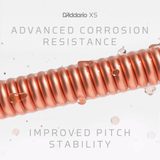 D´Addario - XSAPB1253 - Phosphor Bronze - " potažené " struny na akustickou kytaru - 1ks