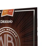 D´Addario NB1047 Nickel Bronze - .010-.047 - struny na akustickou kytaru - 1ks