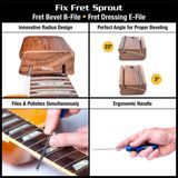 MusicNomad MN880 Fret Tool 18 pc. Set - set nástrojů na udržbu pražců - 18ks