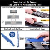MusicNomad MN880 Fret Tool 18 pc. Set - set nástrojů na udržbu pražců - 18ks