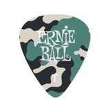 9221 Ernie Ball Camouflage Thin 0.46mm Cellulose Pick - kamufláž design, celuloidové trsátko - 12ks