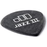 DUNLOP Tortex Pitch Black Jazz III 1.0mm - trsátka - 12ks