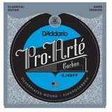 D'Addario EJ46FF Pro-Arte Carbon Hard Tension - nylonové struny na klasickou kytaru