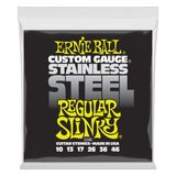 2246 Ernie Ball Stainless Steel Regular Slinky .010 - .046 struny na elektrickou kytaru