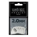 9203 Ernie Ball Prodigy White Mini 2.0mm Picks - kytarové trsátko - 1ks