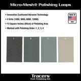 MusicNomad MN860 Tracers Fret Finishing Kit - 6 pc.- set na úpravu pražců - 6ks