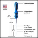 MN830 Music Nomad Fret End Dressing File (E-File) - 1ks