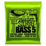 2836 Ernie Ball Regular Slinky 5-string Bass Nickel Wound .045 - .130 - struny na basovou kytaru - 1ks