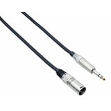Bespeco XCMS600 - Symetrický mikrofonní kabel XLR / male / + Jack 6m