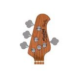 Sterling by MusicMan StingRay R4 HH Spalted Maple Top Natural Burst Satin - elektrická baskytara