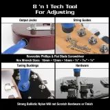 MusicNomad MN299 Guitar Care Kit / 8 pc / - set na údržbu a servis nástrojů - 8ks