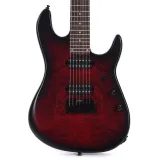 Sterling By MusicMan RICHARDSON 7-DSBS Cutlass, Dark Scarlet Burst Satin - elektrická kytara