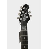Music Man USA - Majesty 6 - Black Frosting elektrická kytara s chromovým hardwarem LIMITED  - 1ks
